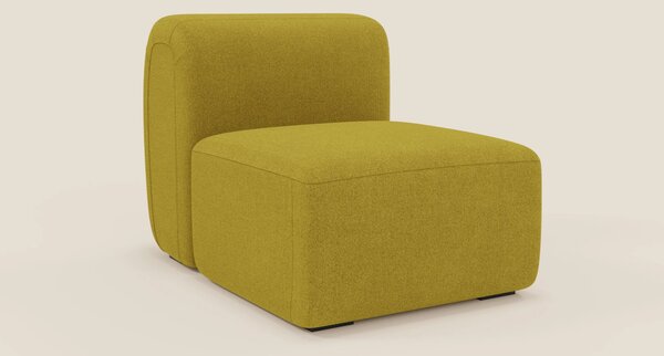 BonBon modulo centrale 70 cm – Poltrona o elemento componibile in tess