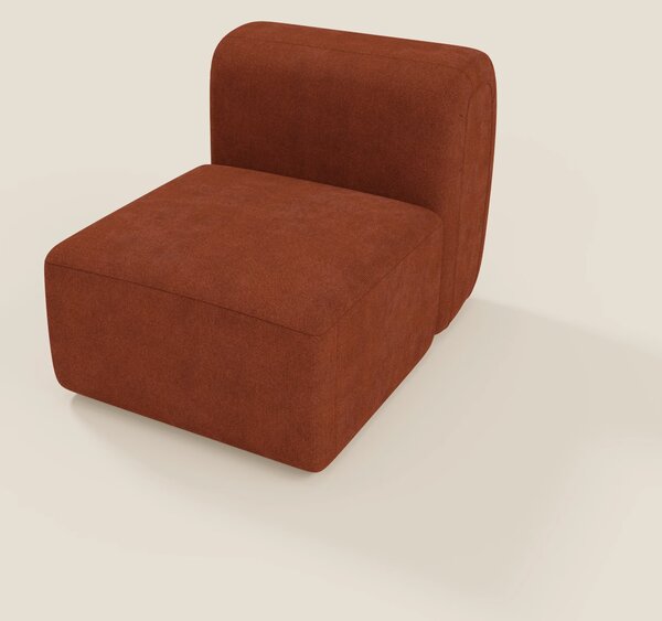 BonBon modulo centrale 70 cm – Poltrona o elemento componibile in tess