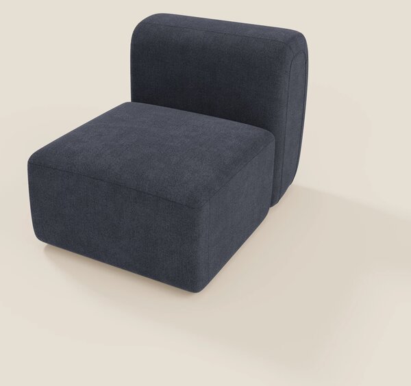 BonBon modulo centrale 70 cm – Poltrona o elemento componibile in tess