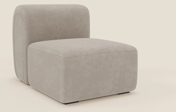 BonBon modulo centrale 70 cm – Poltrona o elemento componibile in tess