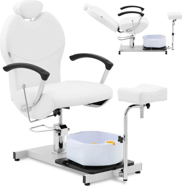 Sedia per pedicure Expondo physa - con poggiapiedi e pediluvio