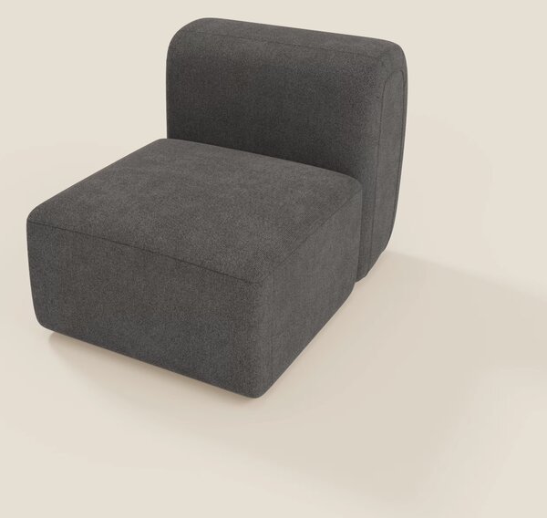 BonBon modulo centrale 70 cm – Poltrona o elemento componibile in tess