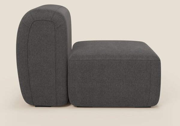 BonBon modulo centrale 70 cm – Poltrona o elemento componibile in tess