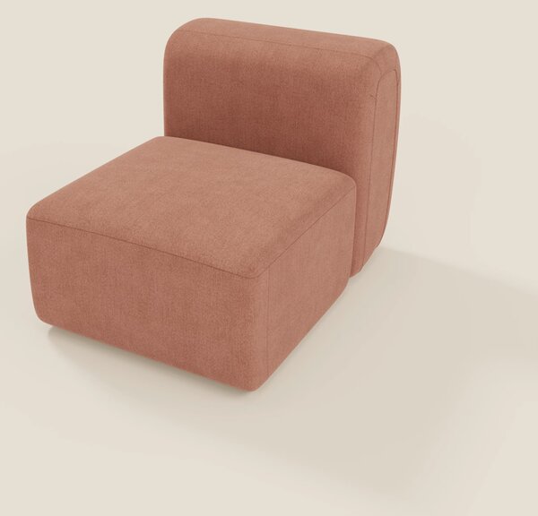 BonBon modulo centrale 70 cm – Poltrona o elemento componibile in tess