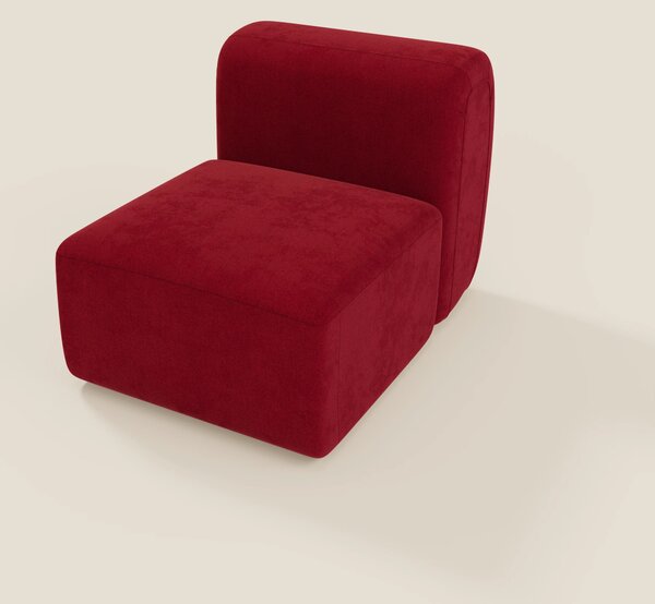 BonBon modulo centrale 70 cm – Poltrona o elemento componibile in tess