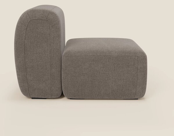 BonBon modulo centrale 70 cm – Poltrona o elemento componibile in tess