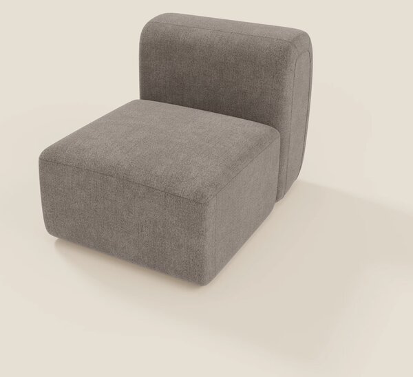 BonBon modulo centrale 70 cm – Poltrona o elemento componibile in tess