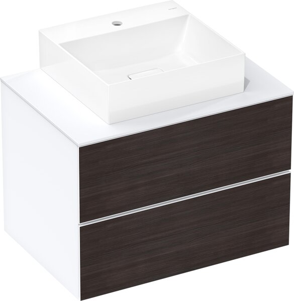 Hansgrohe Xevolos E Console, 1 découpe au centre, 780x550mm, 54208700, 54208700