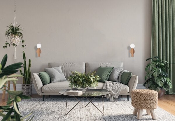 ITALUX WL-33574-1-WD - Lampada da parete FILANO 1xG9/5W/230V marrone