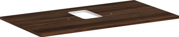 Hansgrohe Xelu Q Console avec découpe au centre, 980x550, pour vasque à poser, avec trou pour robinet, 54121630, 54121630