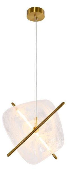 Lampadario LED sospeso RELAX LED/15W/230V oro/bianco