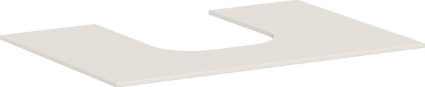 Hansgrohe Xevolos E Console, 1 découpe au centre, 780x550mm, 54208780, 54208780