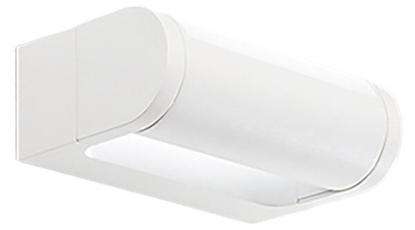 Applique orientabile esterno ip65 perenz orienta 8332 b lc 12w led 3000k 960lm metallo alluminio bianco - Perenz