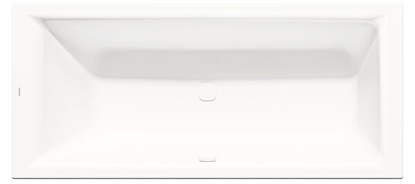 KALDEWEI Puro Next Combi, modèle 1433, baignoire rectangulaire avec zone de douche à droite, 170 x 70 cm, 143300010711, 143300010711