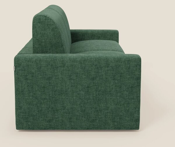 Diomede Divano letto matrimoniale in velluto easy clean sfoderabile -