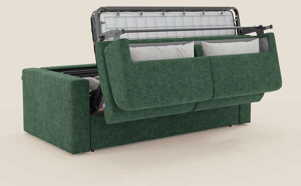 Diomede Divano letto matrimoniale in velluto easy clean sfoderabile -