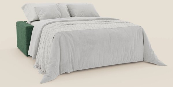 Diomede Divano letto matrimoniale in velluto easy clean sfoderabile -