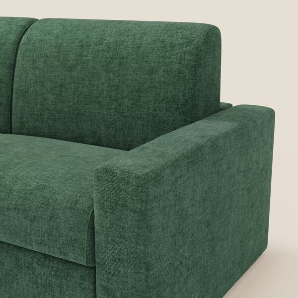 Diomede Divano letto matrimoniale in velluto easy clean sfoderabile -