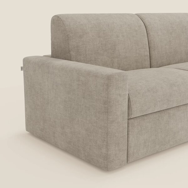 Diomede Divano letto matrimoniale in velluto easy clean sfoderabile -