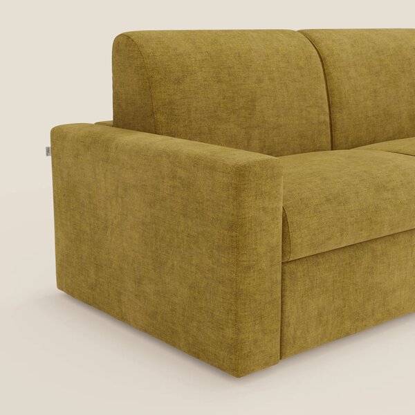 Diomede Divano letto matrimoniale in velluto easy clean sfoderabile -