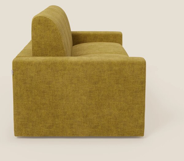 Diomede Divano letto matrimoniale in velluto easy clean sfoderabile -