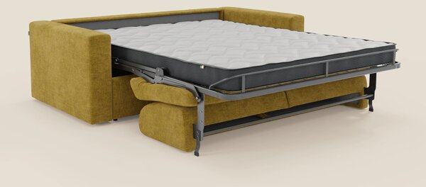 Diomede Divano letto matrimoniale in velluto easy clean sfoderabile -