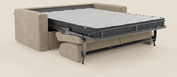 Diomede Divano letto matrimoniale in velluto easy clean sfoderabile -