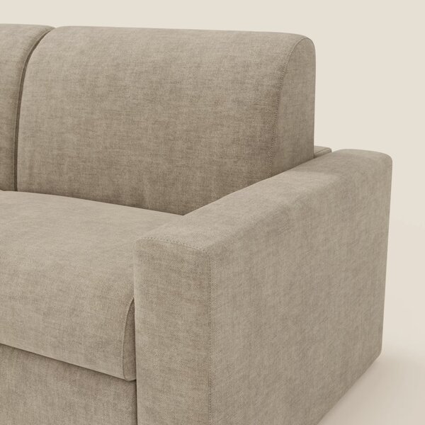 Diomede Divano letto matrimoniale in velluto easy clean sfoderabile -