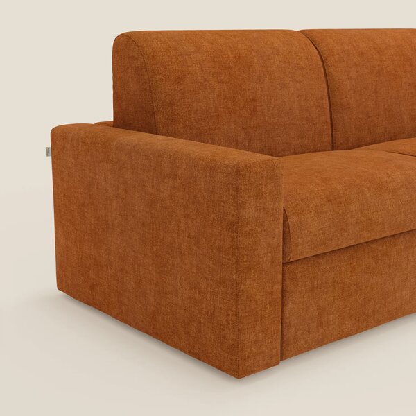 Diomede Divano letto matrimoniale in velluto easy clean sfoderabile -