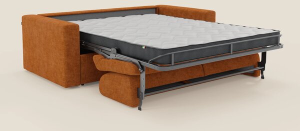 Diomede Divano letto matrimoniale in velluto easy clean sfoderabile -