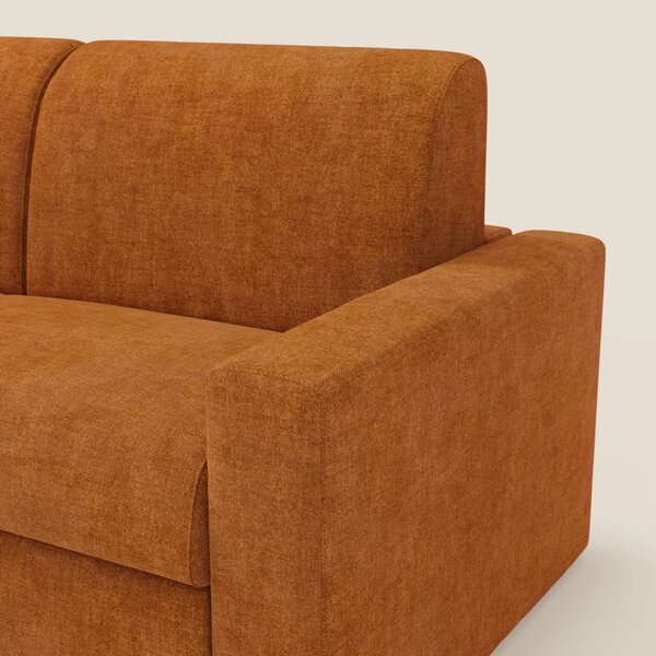 Diomede Divano letto matrimoniale in velluto easy clean sfoderabile -
