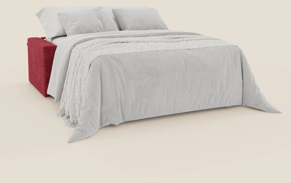 Diomede Divano letto matrimoniale in velluto easy clean sfoderabile -