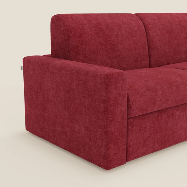 Diomede Divano letto matrimoniale in velluto easy clean sfoderabile -