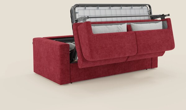 Diomede Divano letto matrimoniale in velluto easy clean sfoderabile -
