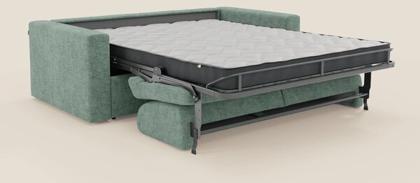 Diomede Divano letto matrimoniale in velluto easy clean sfoderabile -