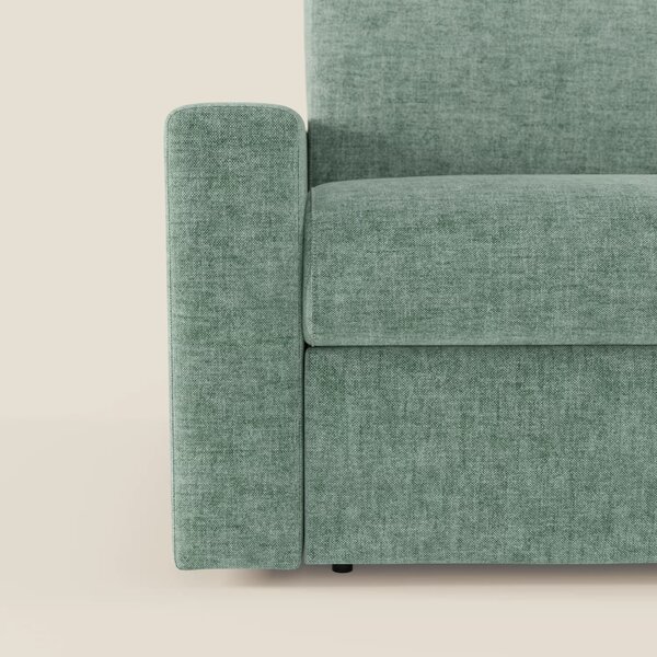 Diomede Divano letto matrimoniale in velluto easy clean sfoderabile -