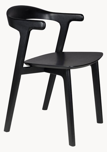 Set di 2 sedie con braccioli in legno Northwood