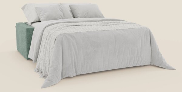 Diomede Divano letto matrimoniale in velluto easy clean sfoderabile -