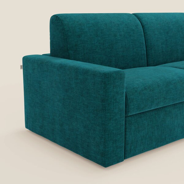 Diomede Divano letto matrimoniale in velluto easy clean sfoderabile -