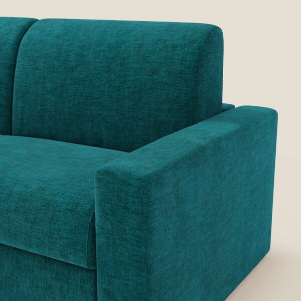 Diomede Divano letto matrimoniale in velluto easy clean sfoderabile -
