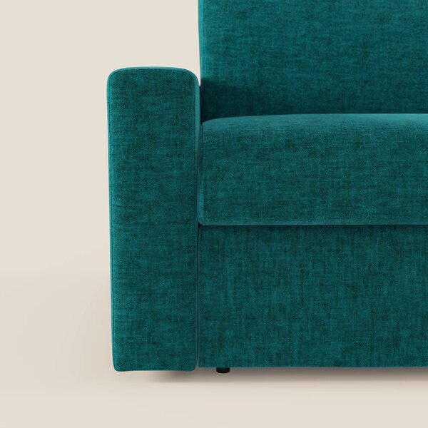 Diomede Divano letto matrimoniale in velluto easy clean sfoderabile -