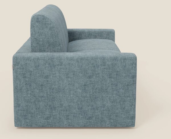 Diomede Divano letto matrimoniale in velluto easy clean sfoderabile -