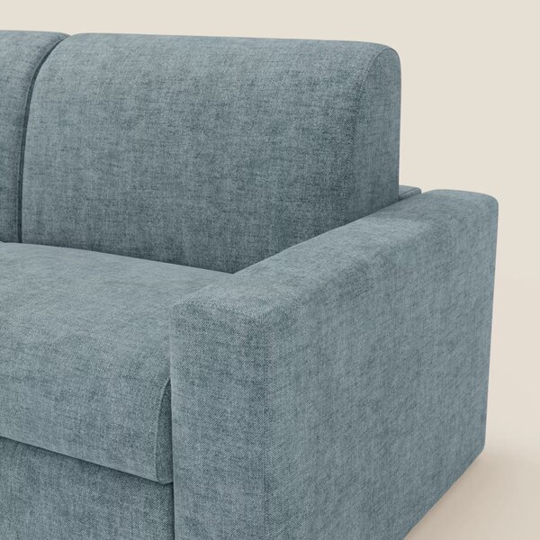 Diomede Divano letto matrimoniale in velluto easy clean sfoderabile -