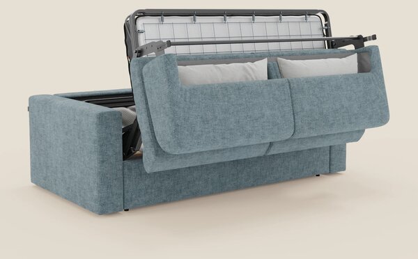 Diomede Divano letto matrimoniale in velluto easy clean sfoderabile -