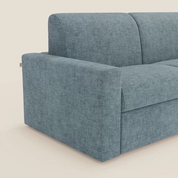 Diomede Divano letto matrimoniale in velluto easy clean sfoderabile -