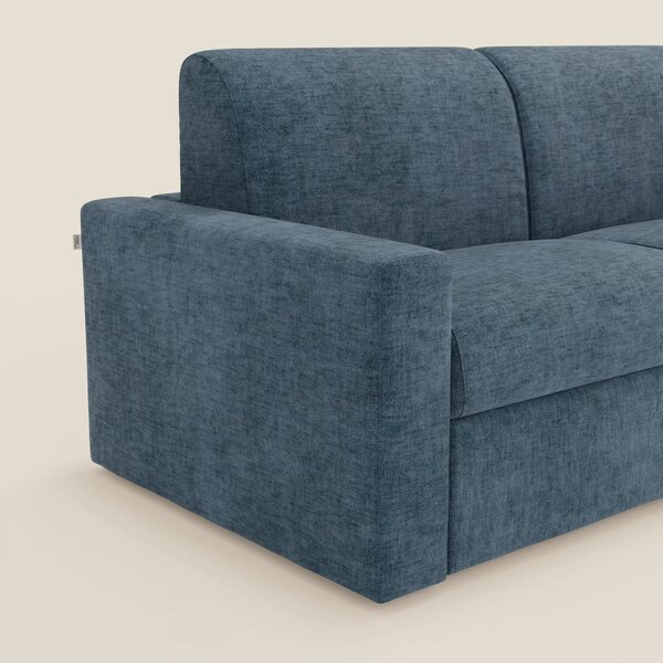 Diomede Divano letto matrimoniale in velluto easy clean sfoderabile -