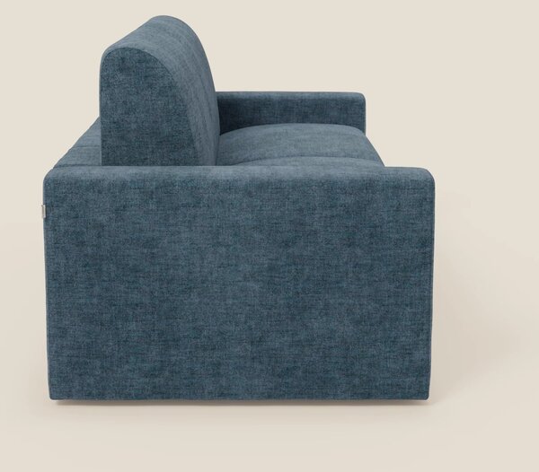 Diomede Divano letto matrimoniale in velluto easy clean sfoderabile -
