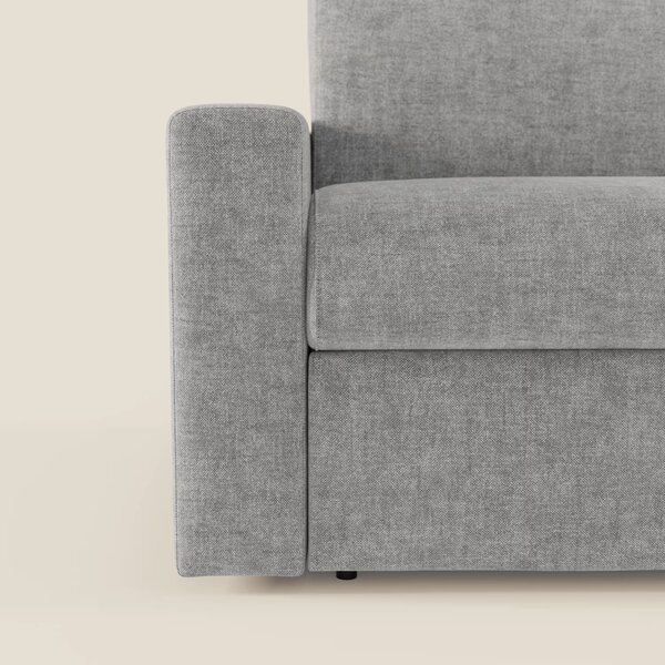 Diomede Divano letto matrimoniale in velluto easy clean sfoderabile -