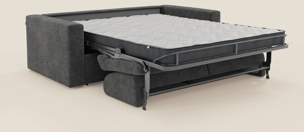 Diomede Divano letto matrimoniale in velluto easy clean sfoderabile -