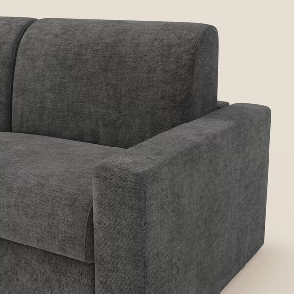 Diomede Divano letto matrimoniale in velluto easy clean sfoderabile -